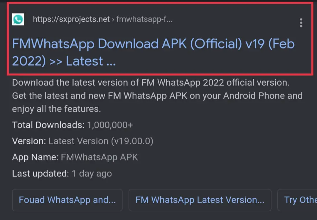 FM Whatsapp Download 2022 Latest
