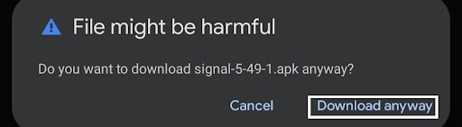  google se Signal App Download